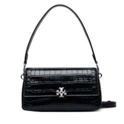 Torebka Tory Burch. Czarne torebki do ręki damskie Tory Burch, bez wzorów, klasyczne, bez dodatków. Za 2,634.00 zł.