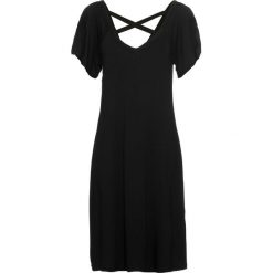 Sukienka shirtowa bonprix czarny. Sukienki damskie marki bonprix. Za 74.99 zł.