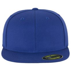 Czapka Z Daszkiem Premium 210. Niebieskie czapki i kapelusze damskie FLEXFIT, bez wzorów. Za 87.99 zł.