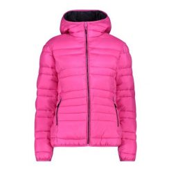 Kurtka damska turystyczna CMP 34K3116. Czerwone kurtki sportowe damskie CMP, s, bez wzorów, bez kaptura, trekkingowe. Za 489.99 zł.