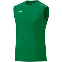 Tank top Jako top Classico. Zielone t-shirty męskie Jako, m, bez wzorów, z materiału, bez kołnierzyka. Za 157.00 zł.