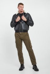 Spodnie męskie AERONAUTICA MILLITARE. Spodnie materiałowe męskie Aeronautica Militare, m, bez wzorów. W wyprzedaży za 482.30 zł.