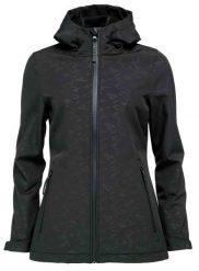 Damska kurtka softshell Loap Lumara czarna. Czarne kurtki damskie ÀLG, na jesień, m, bez wzorów, z softshellu, bez kaptura. Za 351.99 zł.
