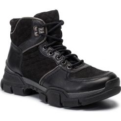 Trapery LASOCKI - RST-KUGA-04 Black. Czarne kozaki damskie Lasocki, z materiału. Za 249.99 zł.