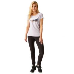 T-Shirt Damski Z Górą Breezed IV. Czerwone t-shirty damskie Regatta, xl, bez wzorów, z bawełny, bez kołnierzyka. Za 101.99 zł.