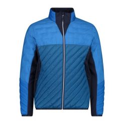 Kurtka puchowa CMP Unlimitech. Niebieskie kurtki sportowe męskie CMP, bez wzorów, z puchu, trekkingowe. W wyprzedaży za 560.00 zł.