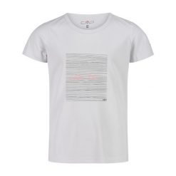 Koszulka dziewczęca CMP. Białe t-shirty i topy dla dziewczynek CMP, bez wzorów, z materiału, bez ramiączek. Za 110.50 zł.
