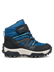 Geox Śniegowce J Himalaya Boy B Abx J46FRD 050FU C4321 D Niebieski. Niebieskie buty zimowe chłopięce Geox, bez wzorów, z materiału, bez zapięcia. Za 389.99 zł.