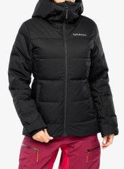 Kurtka narciarska damska Peak Performance Shred Down Jacket. Czarne kurtki damskie Peak Performance, l, bez wzorów, z polaru, bez kaptura, narciarskie. Za 1,599.39 zł.