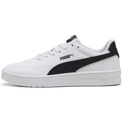 Adidasy Puma Court Lally, Kobiety. Białe obuwie sportowe damskie Puma, bez wzorów, z syntetyku, na fitness i siłownię. Za 390.00 zł.
