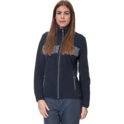 Bluza polarowa w kolorze granatowym. Niebieskie bluzy damskie CMP, bez wzorów, z materiału, bez kaptura. W wyprzedaży za 194.95 zł.
