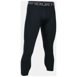 Under Armour Legginsy męskie HG ARMOUR 2.0 3/4 LEGGING-BLK//GPH czarne r. L (1289574-001). Spodnie sportowe męskie marki Under Armour. Za 139.99 zł.