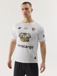 4F Koszulka klubowa wyjazdowa z sezonu 2023/24 męska 4F x Piast Gliwice - biała 3XL. Białe t-shirty męskie 4f, m, bez wzorów, z dzianiny, bez kołnierzyka. W wyprzedaży za 149.99 zł.
