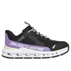 Sneakersy dziewczęcy Skechers Glide-Step Vista Lane. Czarne buty sportowe dziewczęce Skechers, bez wzorów, bez zapięcia. Za 273.00 zł.