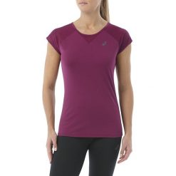 Asics Koszulka damska Workout Top fioletowy r. S (141111 0290). Bluzki damskie marki Asics. Za 102.32 zł.