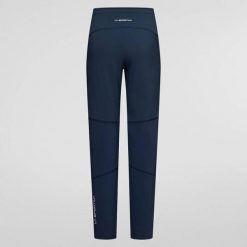 Spodnie damskie La Sportiva Aequilibrium Speed. Niebieskie spodnie materiałowe damskie La Sportiva, m, bez wzorów, z tkaniny, z standardowym stanem. Za 719.99 zł.