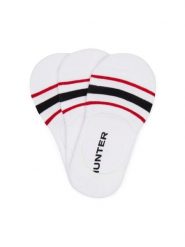 Hunter Stopki AS_HUNTER_03S_SS25 (3-PACK) Biały. Białe skarpety męskie Hunter, bez wzorów, z bawełny. Za 34.99 zł.