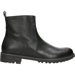Botki MARCO. Czarne botki męskie marki Gino Rossi, ze skóry. W wyprzedaży za 489.90 zł.