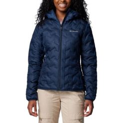 Kurtka sportowa damska Delta Ridge II Down Hooded Jacket. Niebieskie kurtki sportowe damskie Columbia, xs, bez wzorów, z materiału, bez kaptura, trekkingowe. Za 549.99 zł.