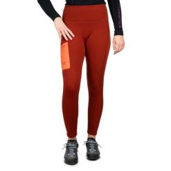 Leginsy trekkingowe damskie Arc'teryx Kyanite Bottom. Brązowe spodnie sportowe damskie Arc'teryx, s, bez wzorów, trekkingowe. Za 559.99 zł.