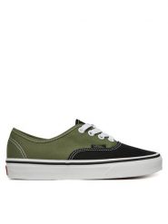 Vans Tenisówki Authentic VN000BW5ZBF1 Zielony. Zielone trampki i tenisówki damskie Vans, bez wzorów, z materiału, bez zapięcia. Za 189.99 zł.