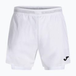 Spodenki tenisowe męskie Joma Smash. Białe szorty męskie Joma, l, bez wzorów, z elastanu. Za 179.99 zł.