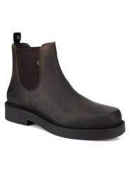 MEXX Sztyblety MW-2401-01 MI08 Brązowy. Brązowe botki męskie Mexx, bez wzorów, z nubiku, bez zapięcia. Za 349.99 zł.