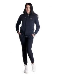 Bluza z kaptur na co dzień na siłownię. Szare bluzy damskie LEONE 1947 APPAREL, s, bez wzorów, z dresówki, bez kaptura. Za 252.56 zł.