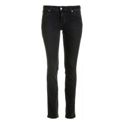 Mustang Jeansy Damskie Jasmin 27/34 Czarny. Czarne jeansy damskie Mustang. W wyprzedaży za 225.00 zł.