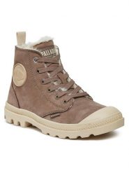 Palladium Trapery Pampa Hi Zip Wl 95982-212-M Brązowy. Brązowe śniegowce i trapery damskie Palladium, ze skóry. Za 509.99 zł.
