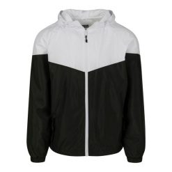 Wiatrówka Urban Classic 2-tone. Białe kurtki męskie Urban Classics, m, bez wzorów, bez kaptura. Za 229.00 zł.