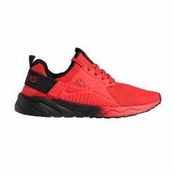 Kappa San Puerto Lace Chłopięce Trampki Czarny/Czerwony. Czarne trampki i tenisówki chłopięce Kappa, bez wzorów, z gumy, bez zapięcia. Za 237.75 zł.