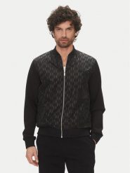 KARL LAGERFELD Bluza 505064 552902 Czarny Regular Fit. Czarne bluzy męskie KARL LAGERFELD, m, bez wzorów, z syntetyku, bez kaptura. Za 809.99 zł.