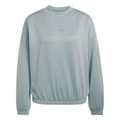 Bluza damska adidas Motion Essentials. Zielone bluzy sportowe damskie Adidas, l, bez wzorów, z materiału, bez kaptura, na fitness i siłownię, climacool (adidas). Za 220.00 zł.