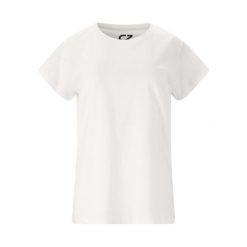 Koszulka damska Cruz Highmore. Białe koszulki sportowe damskie CRUZ, bez wzorów, sportowe, bez kołnierzyka. Za 94.00 zł.