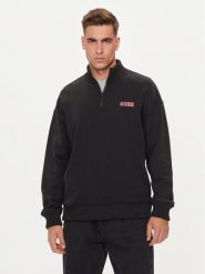 Hugo Bluza Diqiele 50517848 Czarny Relaxed Fit. Czarne bluzy męskie Hugo, m, bez wzorów, z bawełny, bez kaptura. Za 309.99 zł.
