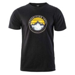 T-shirt Męski Zergo. Czarne t-shirty męskie Hi-tec, m, bez wzorów, sportowe, bez kołnierzyka. Za 72.99 zł.