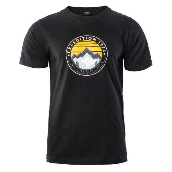 T-shirt Męski Zergo. Czarne t-shirty męskie Hi-tec, m, bez wzorów, sportowe, bez kołnierzyka. Za 72.99 zł.