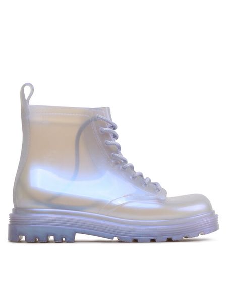 Melissa Trapery Mini Melissa Coturno Inf 33928 Niebieski. Niebieskie buty zimowe dziewczęce Melissa, bez wzorów, z tworzywa sztucznego, bez zapięcia. Za 469.99 zł.