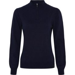 Damski sweter 1/2 zip Catago Victoria. Niebieskie swetry damskie CATAGO, xl, bez wzorów, ze skóry, bez kołnierzyka, bez ramiączek, bez kaptura. Za 283.50 zł.