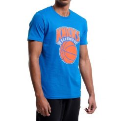 Koszulka do koszykówki męska Mitchell & Ness NBA New York Knicks. Niebieskie buty sportowe męskie Mitchell & Ness, m, bez wzorów, bez kołnierzyka, bez ramiączek, do koszykówki. Za 189.00 zł.