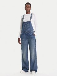 Tommy Jeans Ogrodniczki Classic DW0DW20529 Niebieski Straight Fit. Niebieskie jeansy damskie Tommy Jeans. Za 519.99 zł.