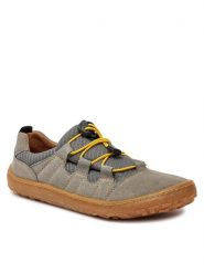 Froddo Sneakersy Barefoot Track G3130243-5 D Szary. Szare buty sportowe dziewczęce Froddo, bez wzorów, z materiału, bez zapięcia. Za 269.99 zł.