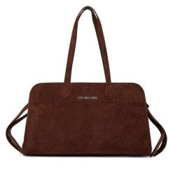 Torebka LOVE MOSCHINO. Brązowe torebki do ręki damskie Love Moschino, bez wzorów, bez dodatków. Za 939.99 zł.