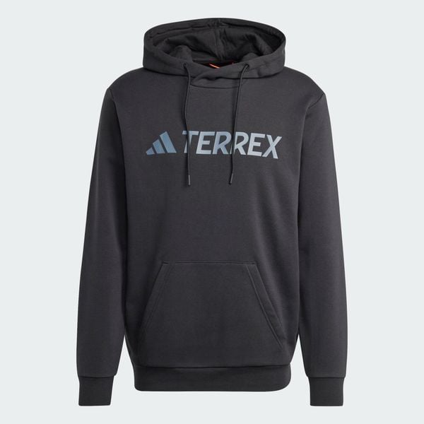 Bluza z kapturem Terrex Multi Large Logo. Czarne bluzy męskie Adidas, s, bez wzorów, z bawełny, z kapturem. Za 299.00 zł.