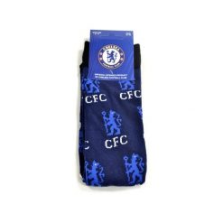Skarpety Chelsea FC Londyn - licencjonowane. Niebieskie legginsy sportowe męskie CHELSEA, bez wzorów. Za 53.99 zł.