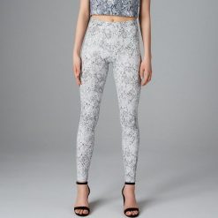 Legginsy z wężowym wzorem - Wielobarwny. Legginsy damskie marki Sinsay. Za 59.99 zł.