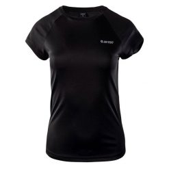 T-shirt Damski Trening Alna. Czarne t-shirty damskie Hi-tec, xl, bez wzorów, z materiału, bez kołnierzyka. Za 48.99 zł.