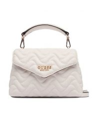 Guess Torebka HWQG96 53780 Biały. Białe torebki do ręki damskie Guess, z aplikacjami, ze skóry, bez dodatków. Za 399.99 zł.