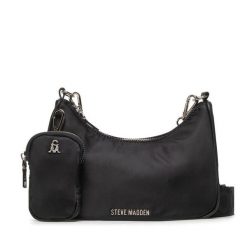 Torebka Steve Madden. Czarne torebki do ręki damskie Steve Madden, bez wzorów, klasyczne, bez dodatków. Za 229.99 zł.